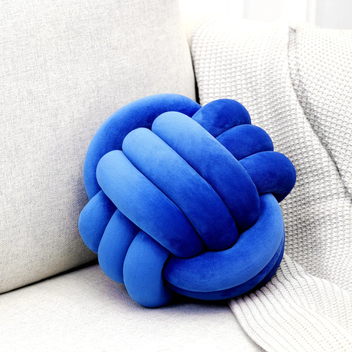 Snuffly® Nordic Woven Knot Ball Pillow