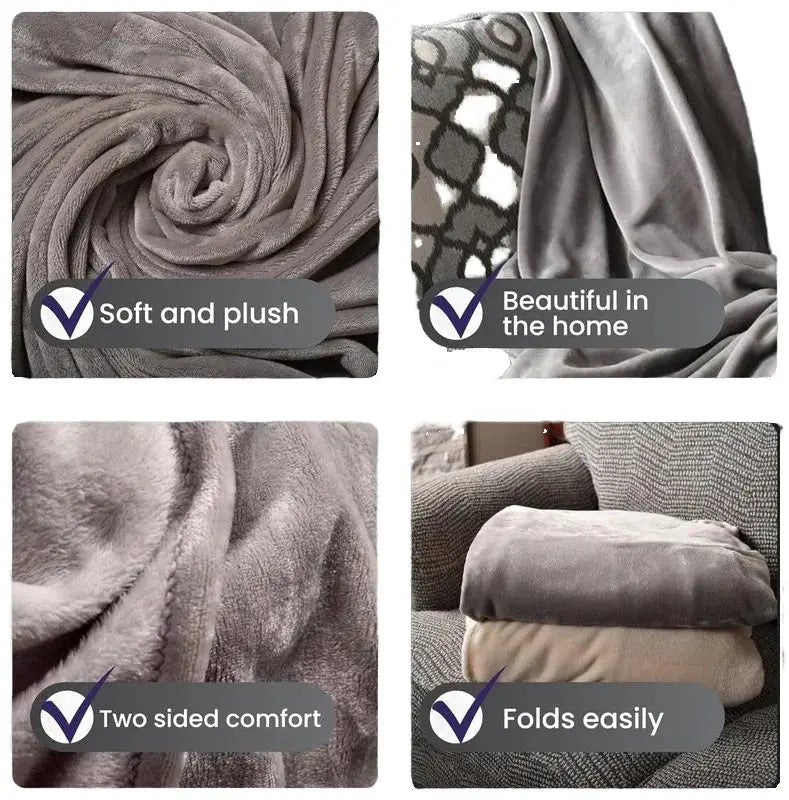 Snuffly® Cozy Flannel Wearable Blanket
Throw