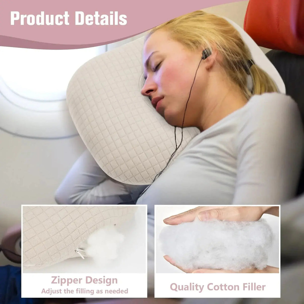 Snuffly® Cotton Comfort Ear Pillow