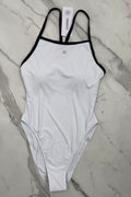 WHITE C SWIMSUIT