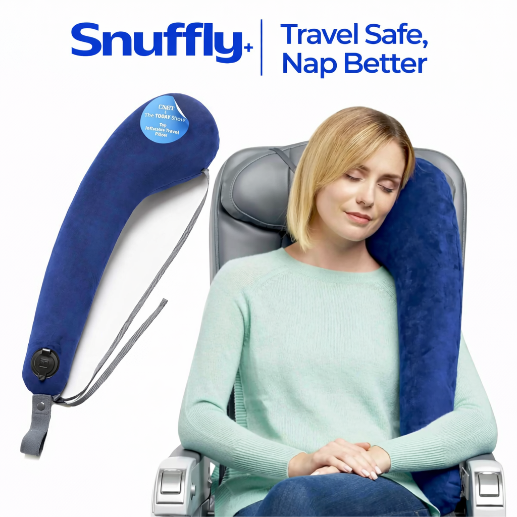 Snuffly® Foldable Travel Support Pillow