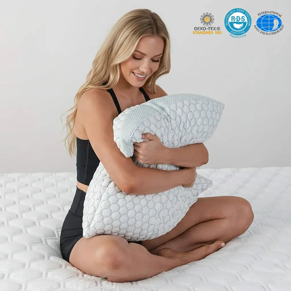 Snuffly® Cooling Shredded Memory Foam Pillow