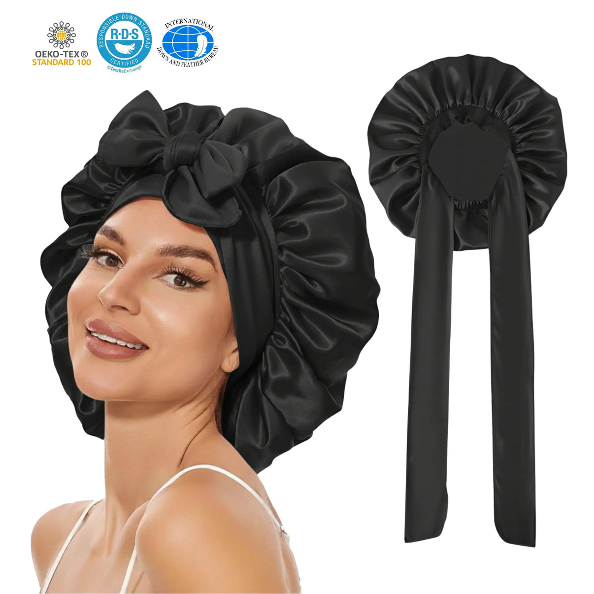 Snuffly® Satin Silk Sleep Bonnet