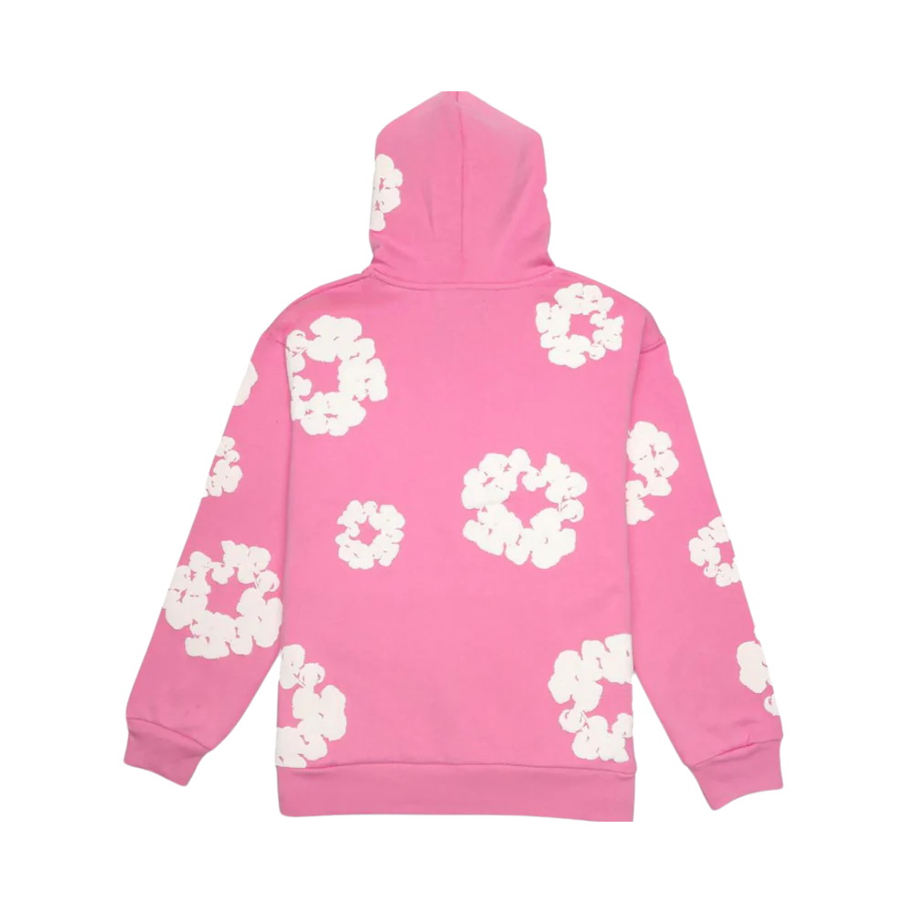 FLOWER HOODIE PINK