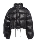TRIANGLE SHINY JACKET BLACK