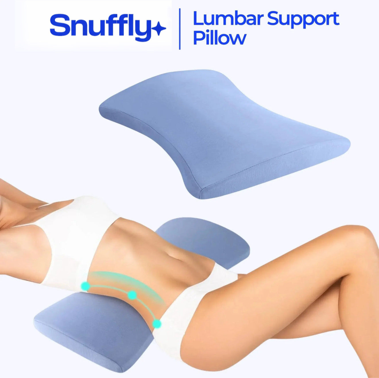 Snuffly® Ergonomic Lumbar Support Pillow