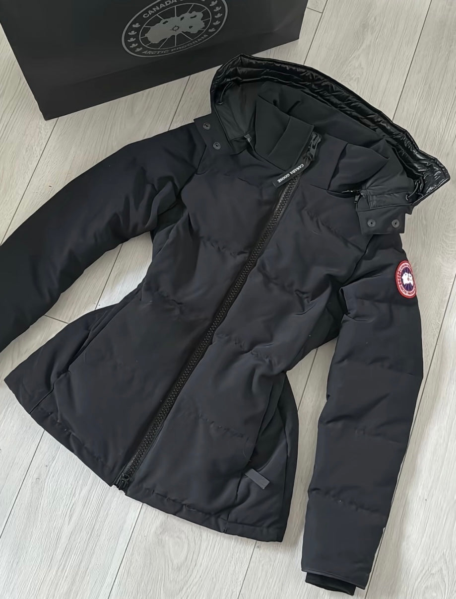 SNATCHABLE COAT BLACK WITHOUT FUR
