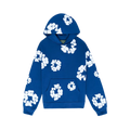 FLOWER HOODIE ROYAL BLUE