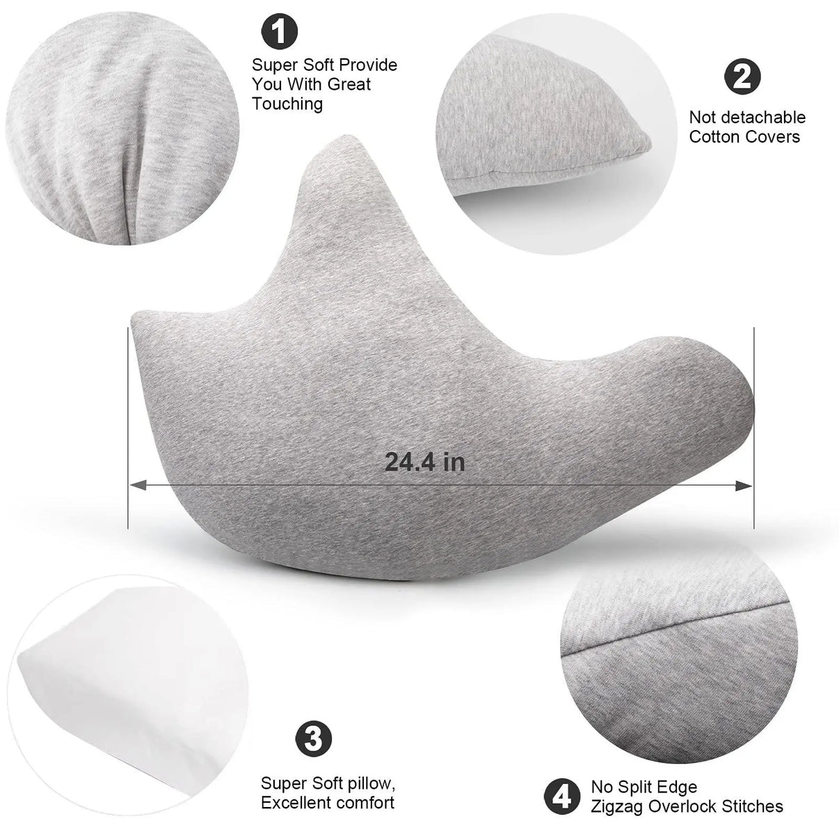 Snuffly® Ergonomic Recovery Support Pillow