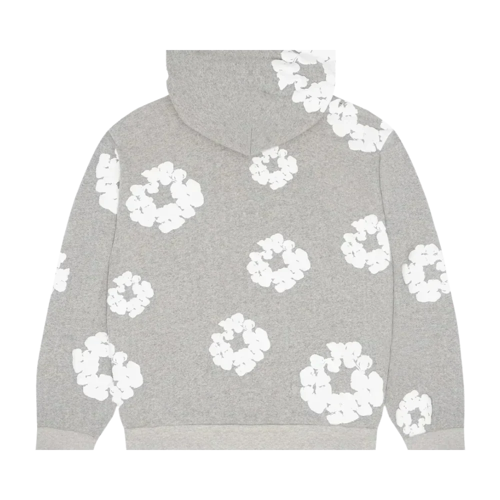 FLOWER HOODIE GREY