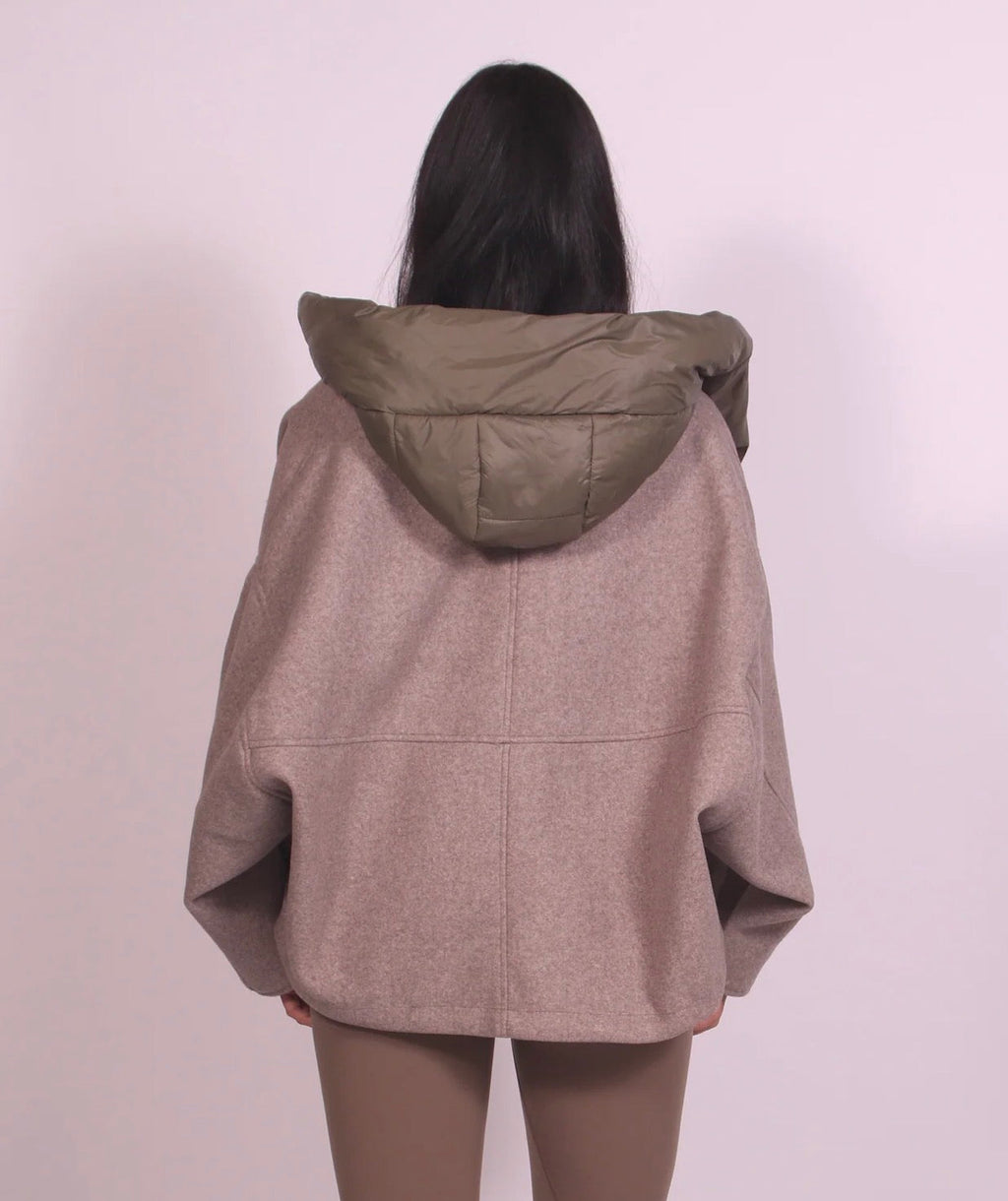REMOVE JACKET TAUPE