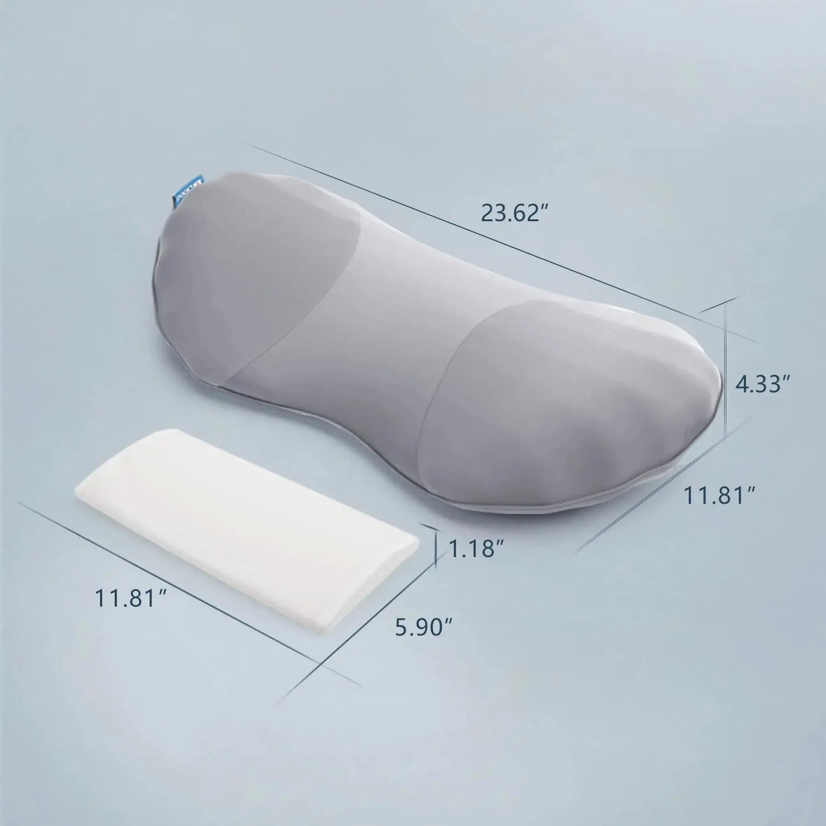 Snuffly® High Rebound Memory Foam Lumbar Pillow