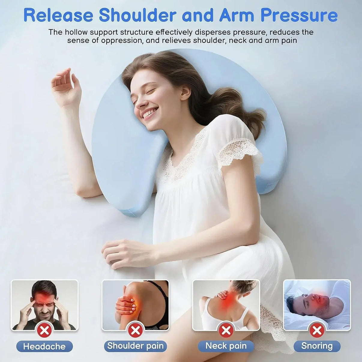 Snuffly® Arm Pillow for Sleeping