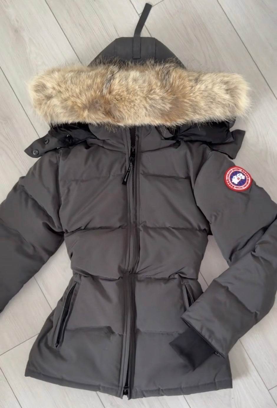 SNATCHABLE COAT GREY