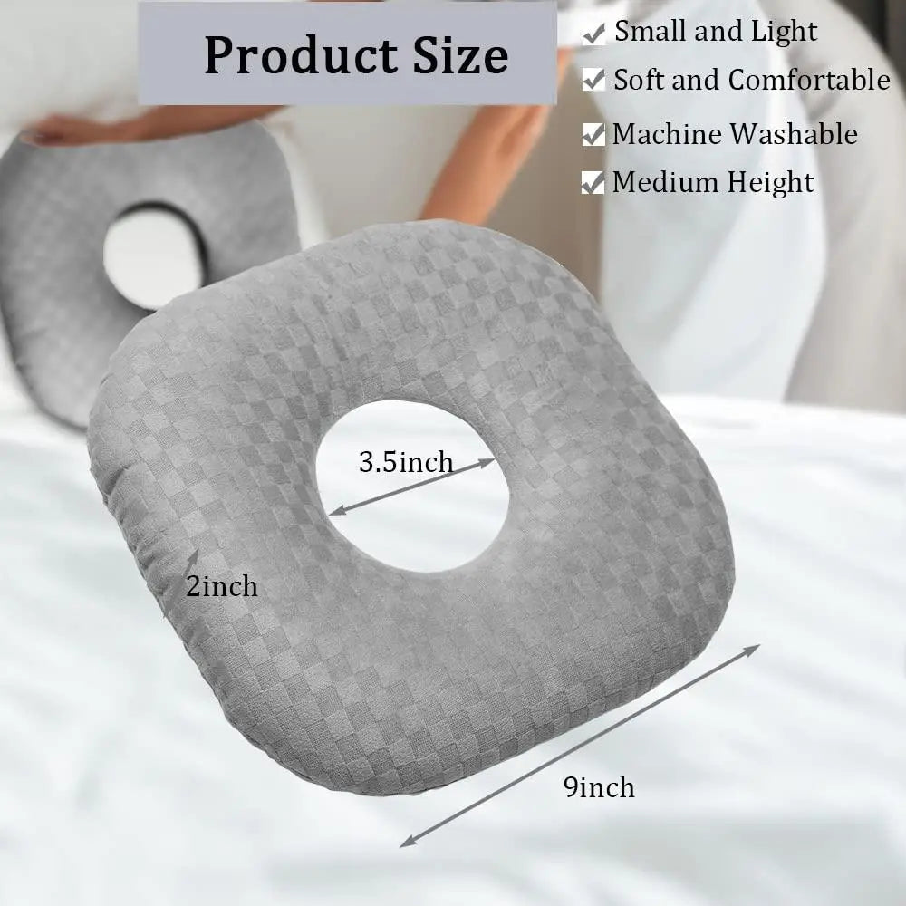 Snuffly® Cotton Adjustable Ear Pillow - Square Shape