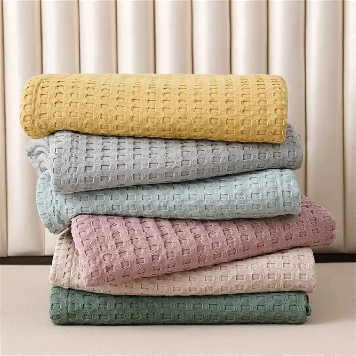 Snuffly® Cotton Waffle Weave Summer
Blanket