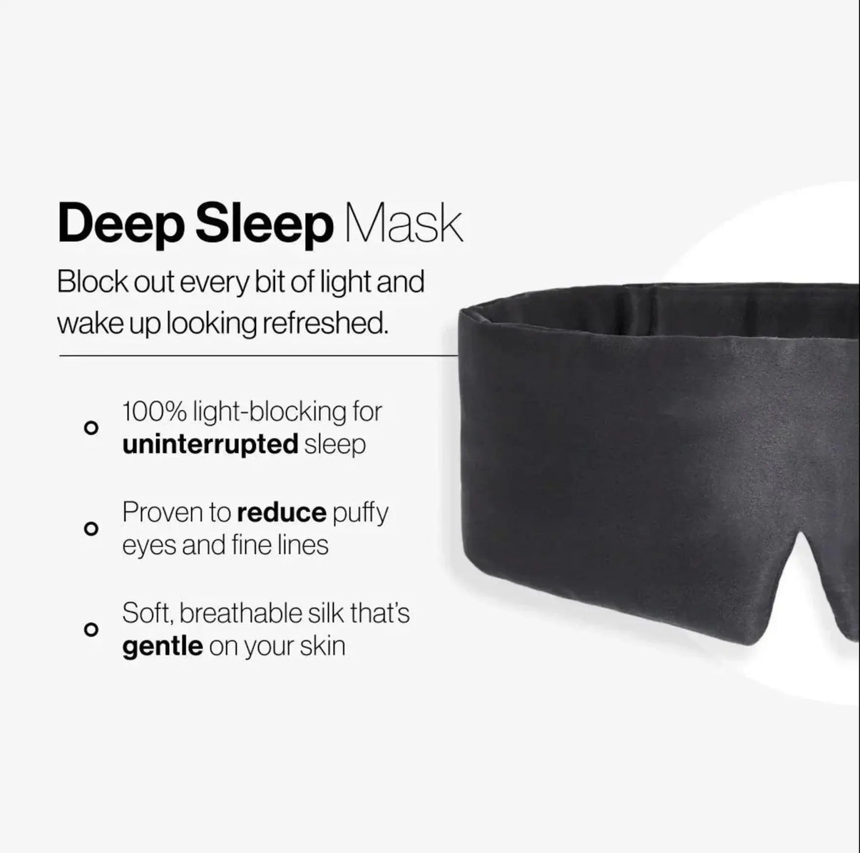 Snuffly® Silky Deep Sleep Mask