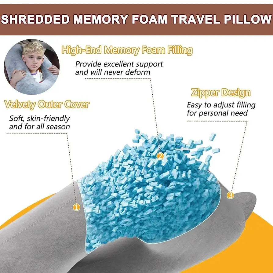 Snuffly® Memory Foam Compact Cushion