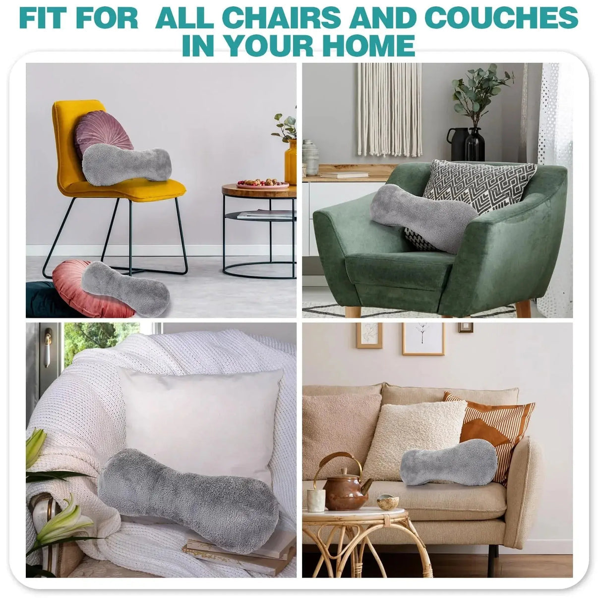 Snuffly® Plush Recliner Travel Cushion