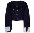 CROPPED BOUCLÉ BLAZER
