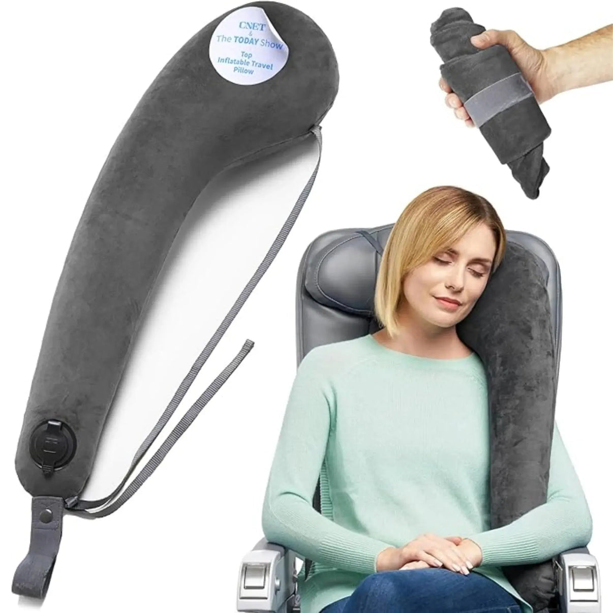 Snuffly® Foldable Travel Support Pillow