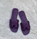 it girl purple sandals