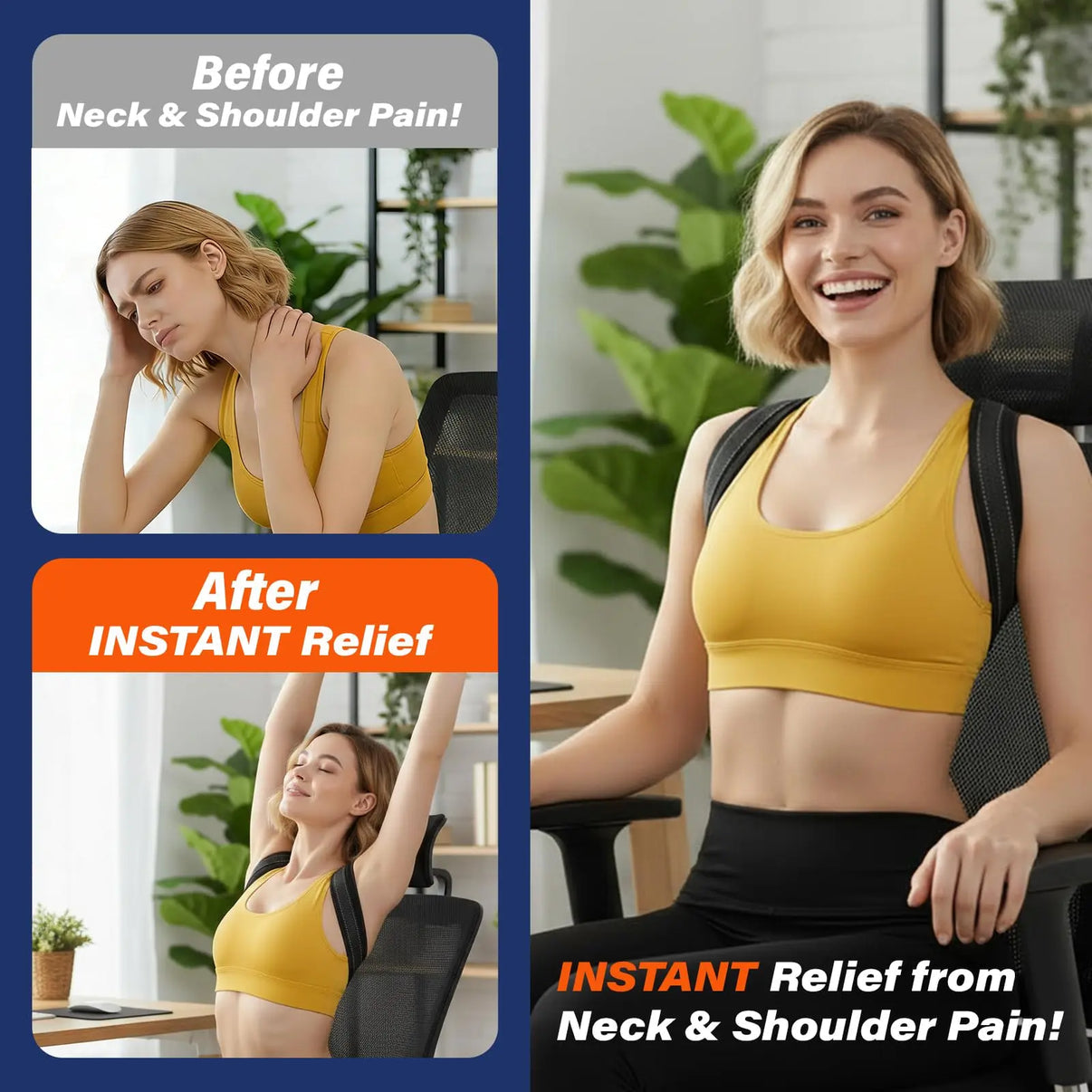Snuffly® Adjustable Posture Corrector