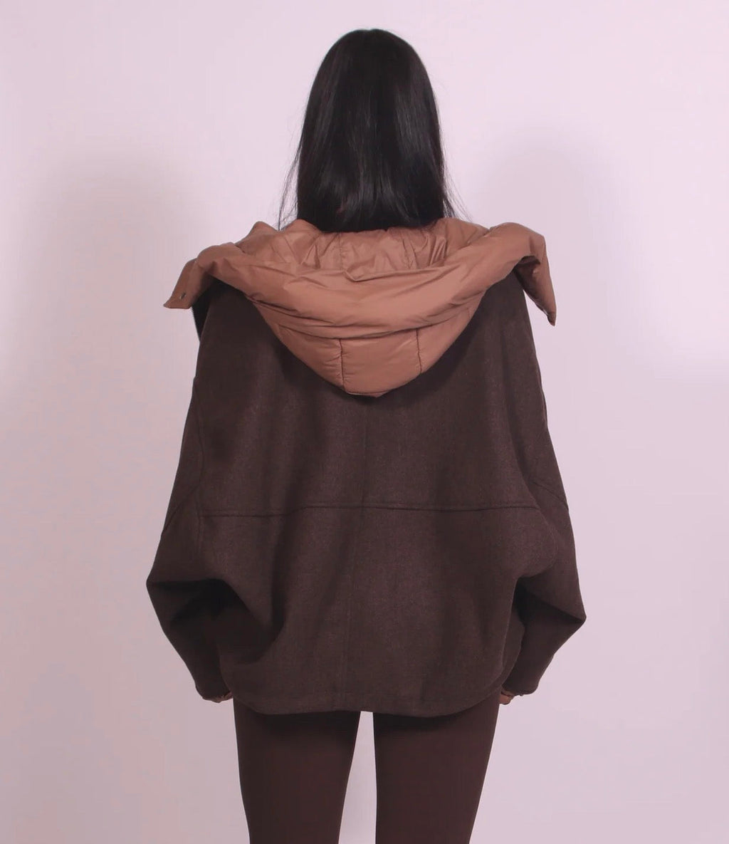 REMOVE BROWN JACKET