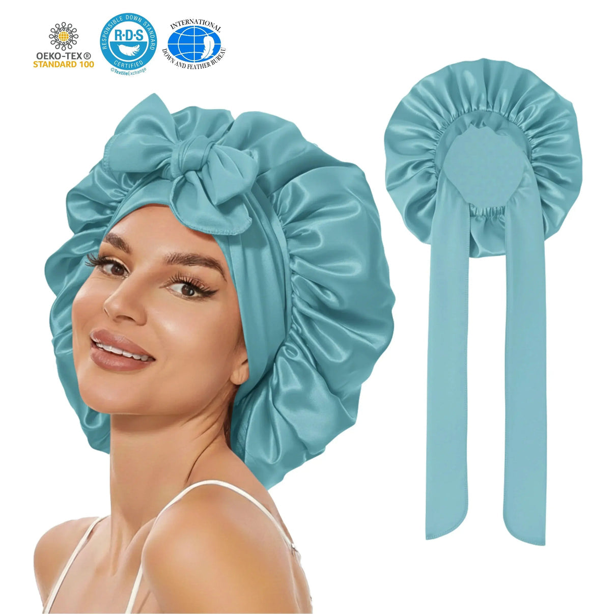 Snuffly® Satin Silk Sleep Bonnet