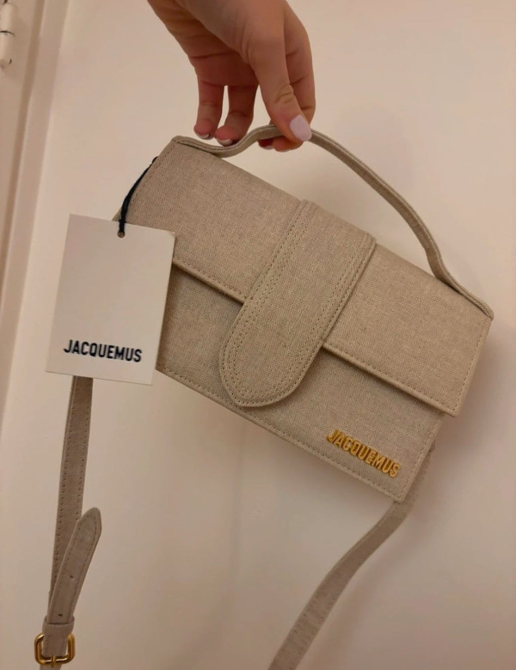 Jacques nude Bag