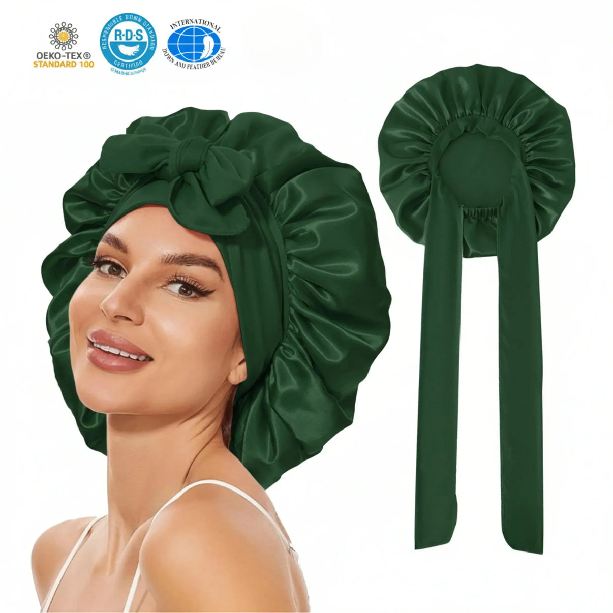 Snuffly® Satin Silk Sleep Bonnet