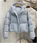 TRIANGLE LIGHT BLUE COAT