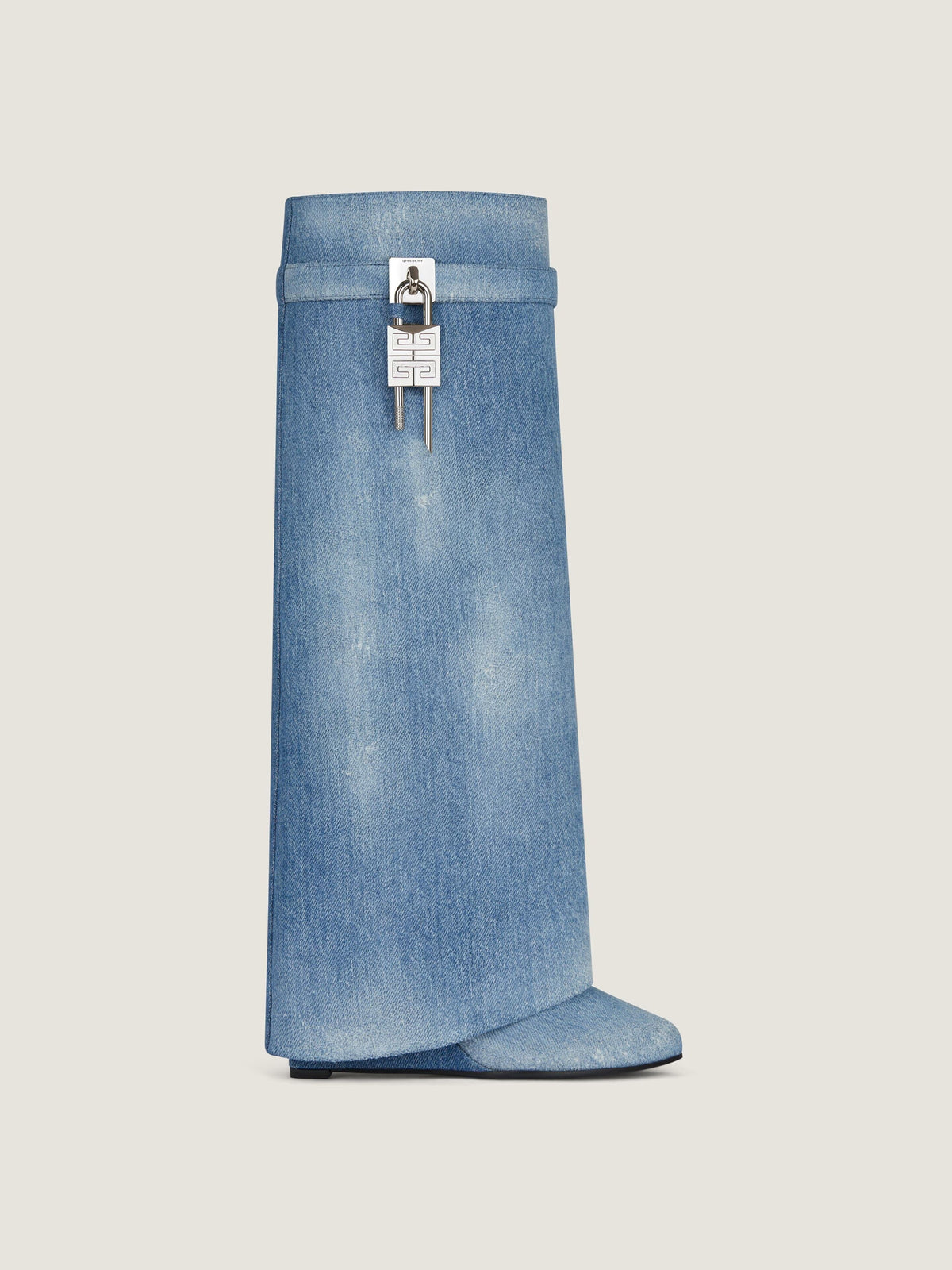 DENIM BOOTS