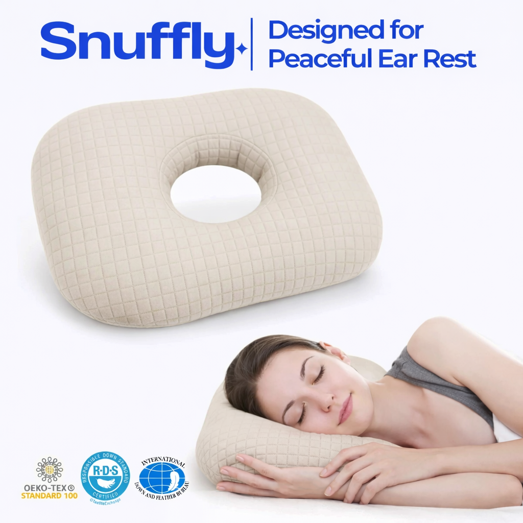 Snuffly® Cotton Comfort Ear Pillow