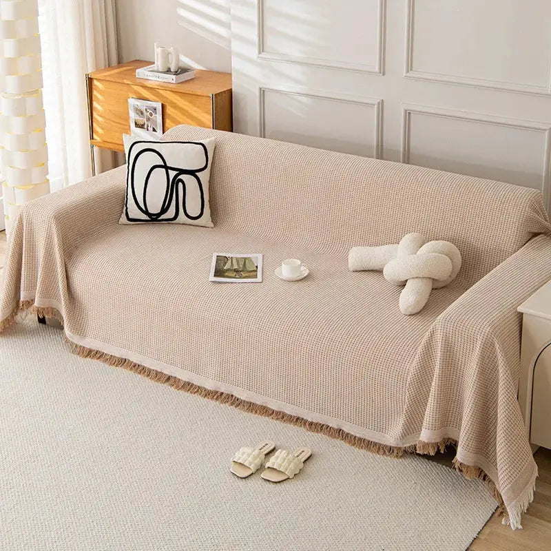 Snuffly® Full Coverage Cotton Sofa Towel
Blanket