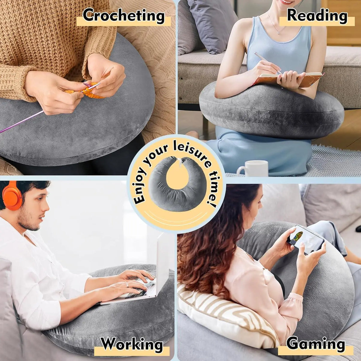 Snuffly® U-Shaped Gaming Pillow
