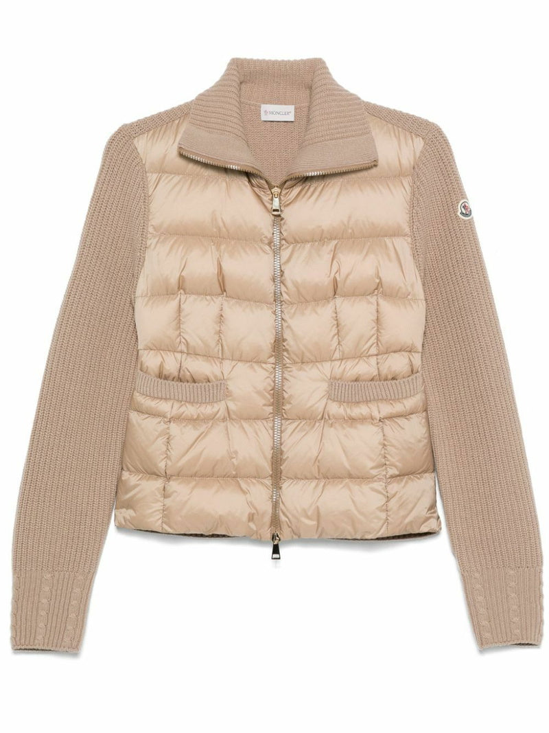 WOOL CARDIGAN DUSTY PINK
