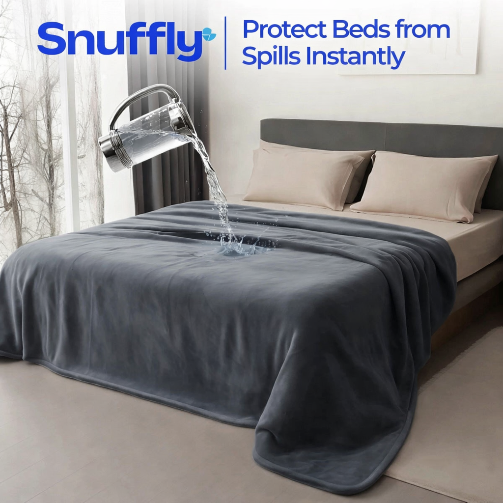 Snuffly® Waterproof Double-Sided Flannel
Blanket