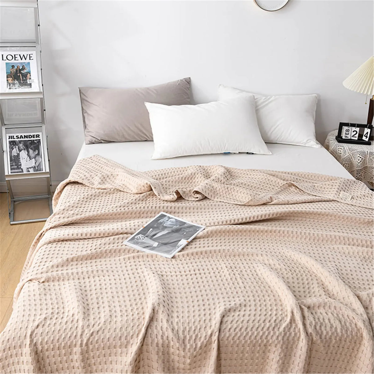 Snuffly® Cotton Waffle Weave Summer
Blanket