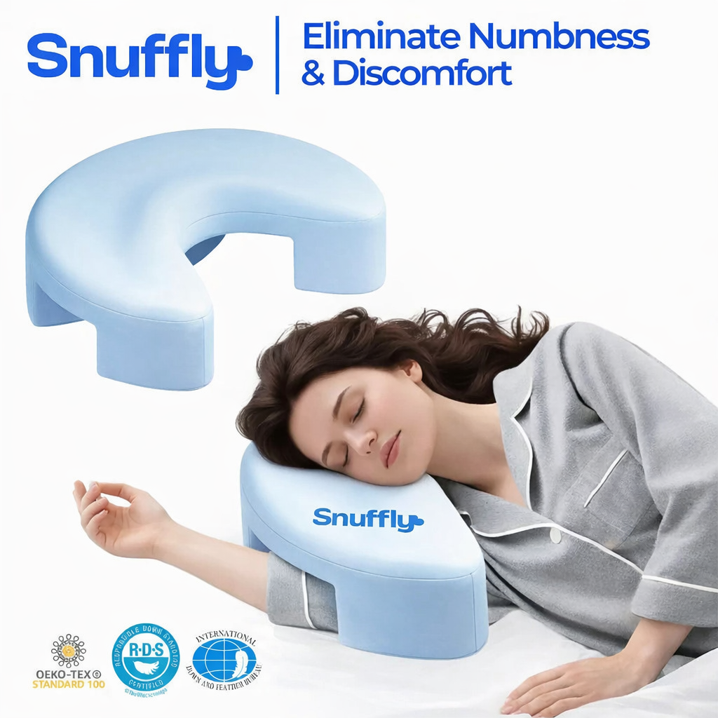 Snuffly® Arm Pillow for Sleeping