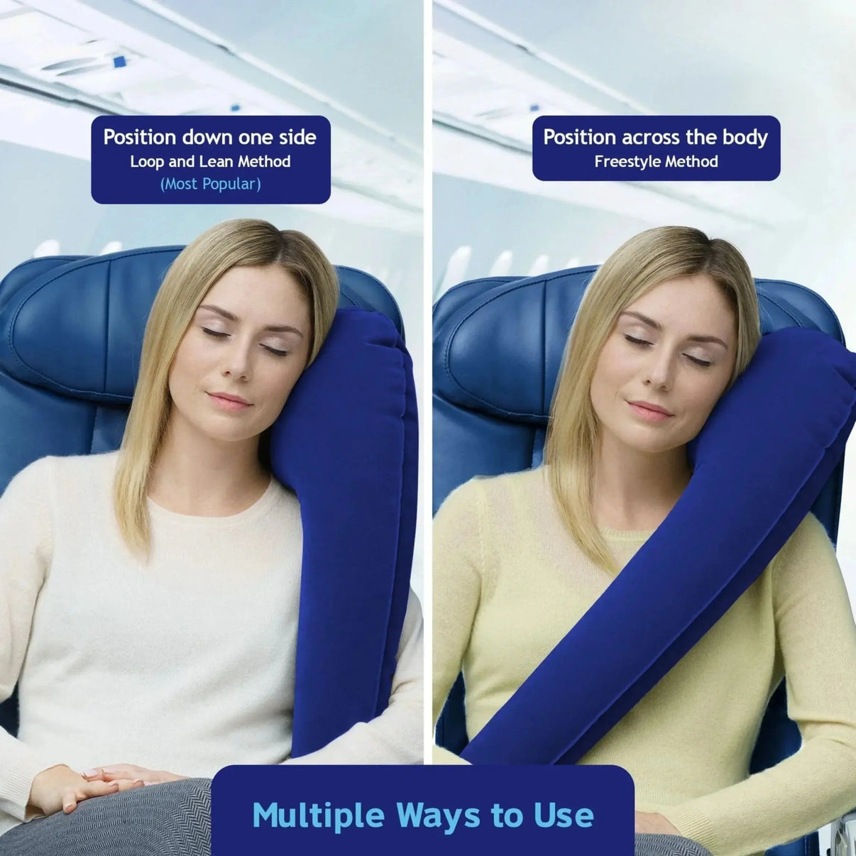 Snuffly® Foldable Travel Support Pillow