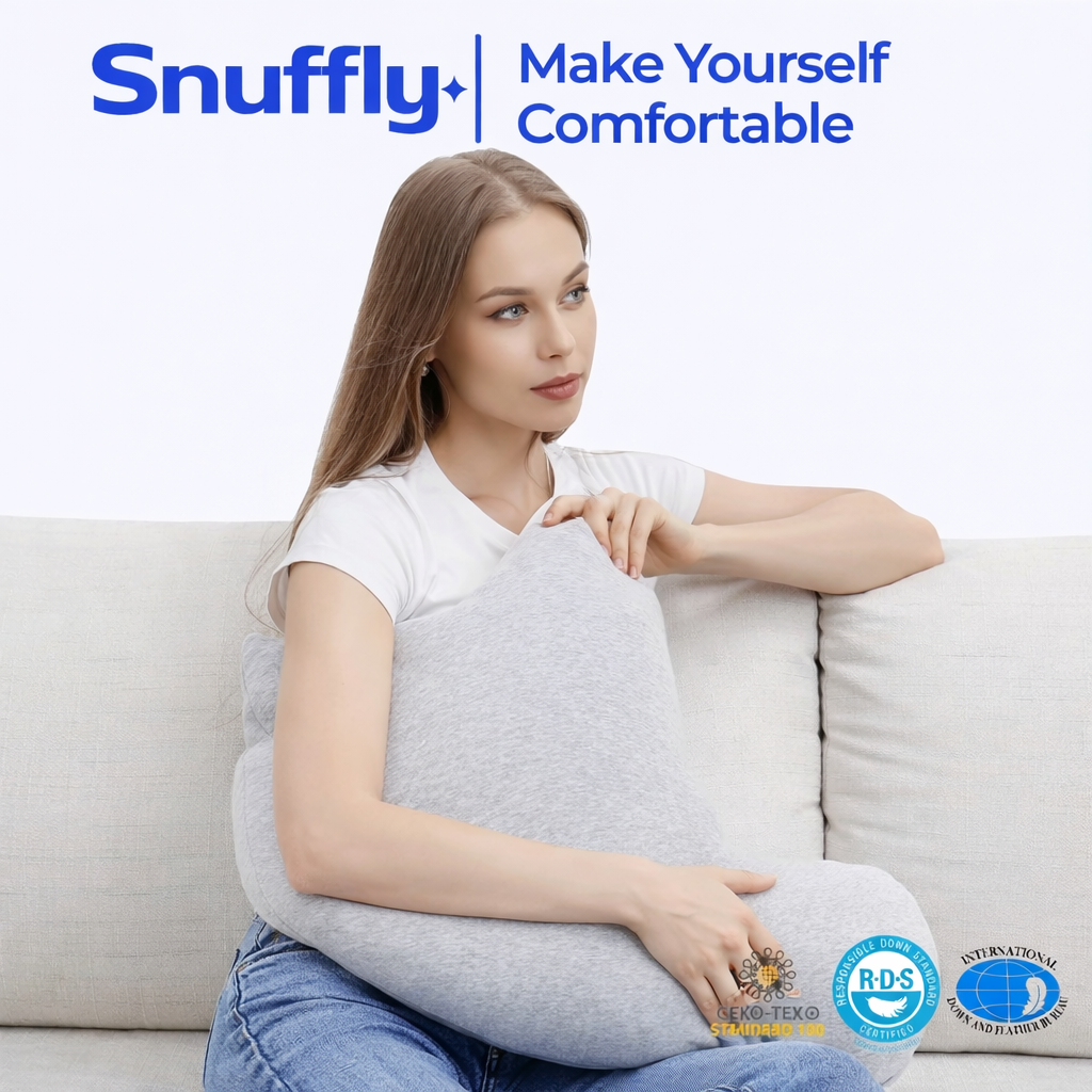 Snuffly® Ergonomic Recovery Support Pillow