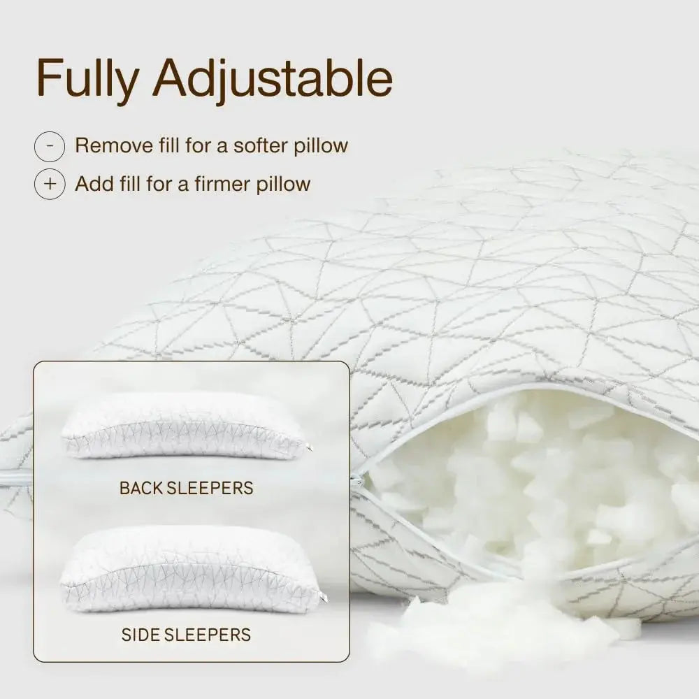 Snuffly® Shredded Memory Foam Pillow