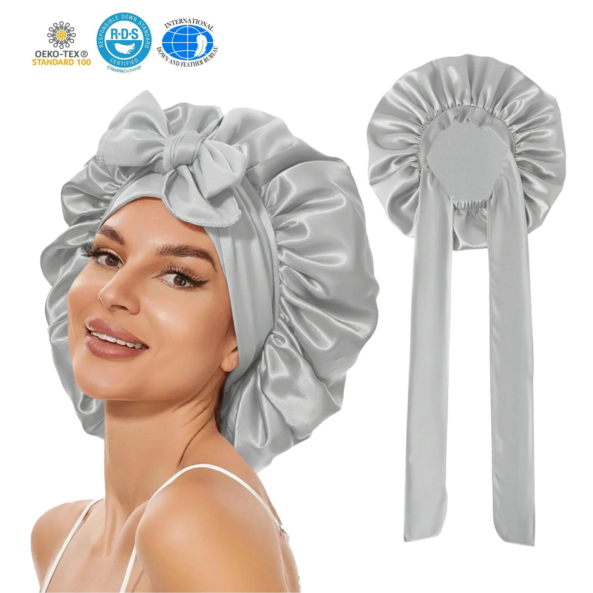 Snuffly® Satin Silk Sleep Bonnet
