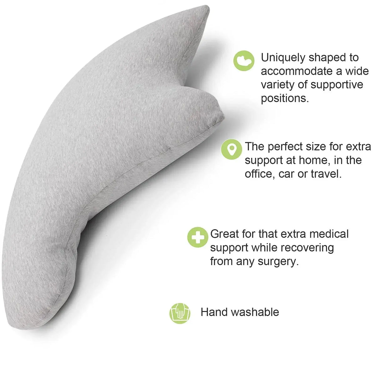 Snuffly® Ergonomic Recovery Support Pillow