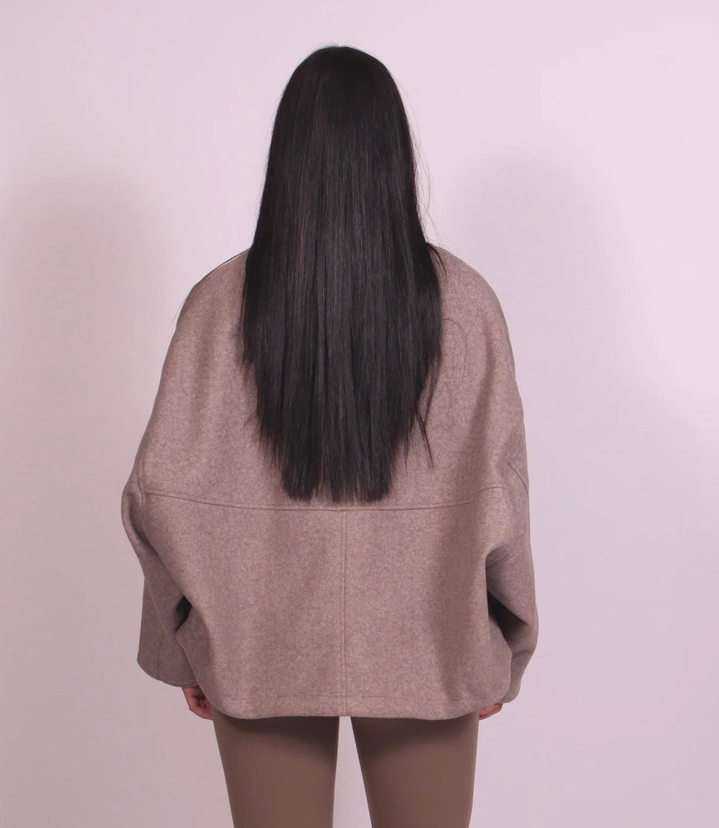 REMOVE JACKET TAUPE