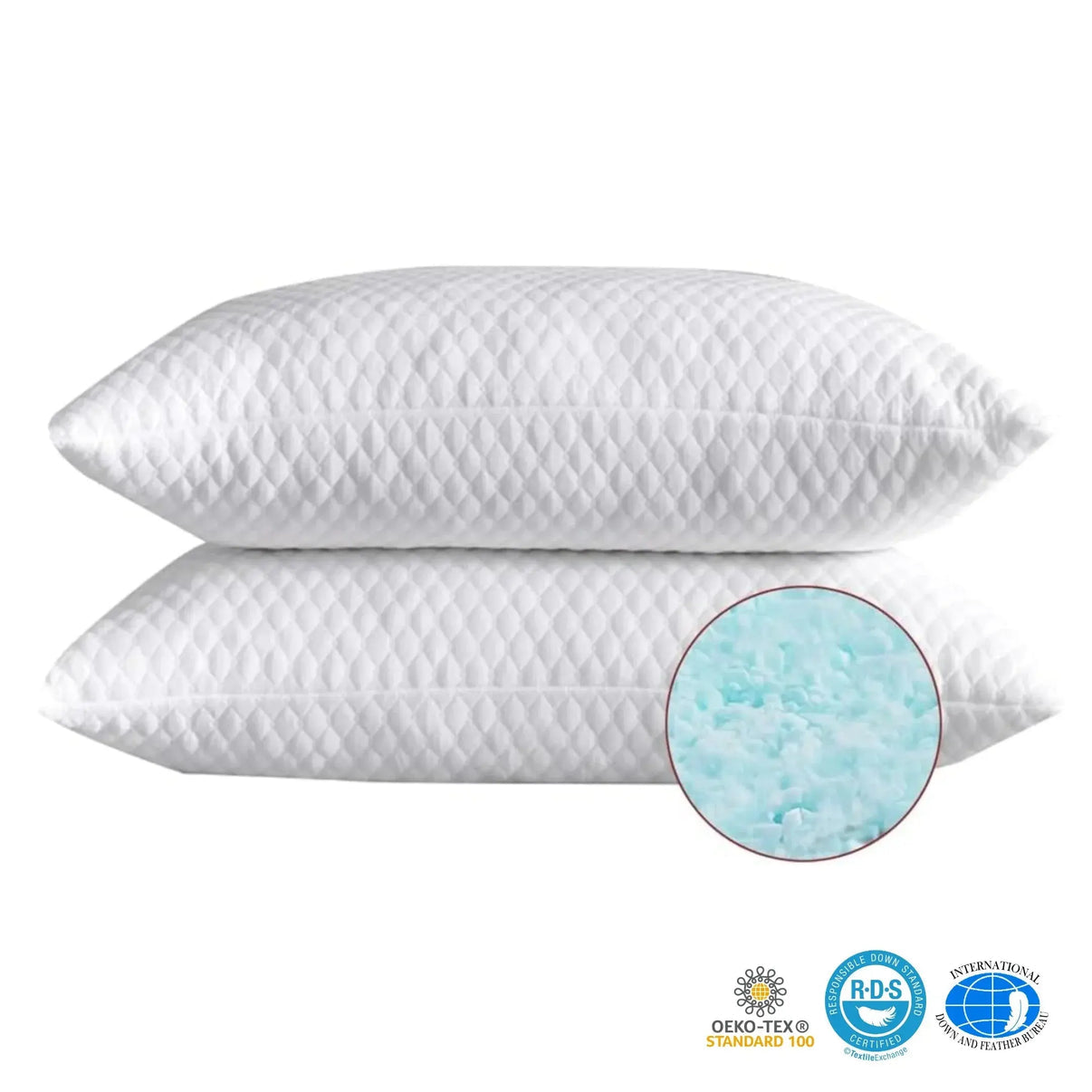 Snuffly® Memory Foam Zero-Pressure Side
Sleep Pillow