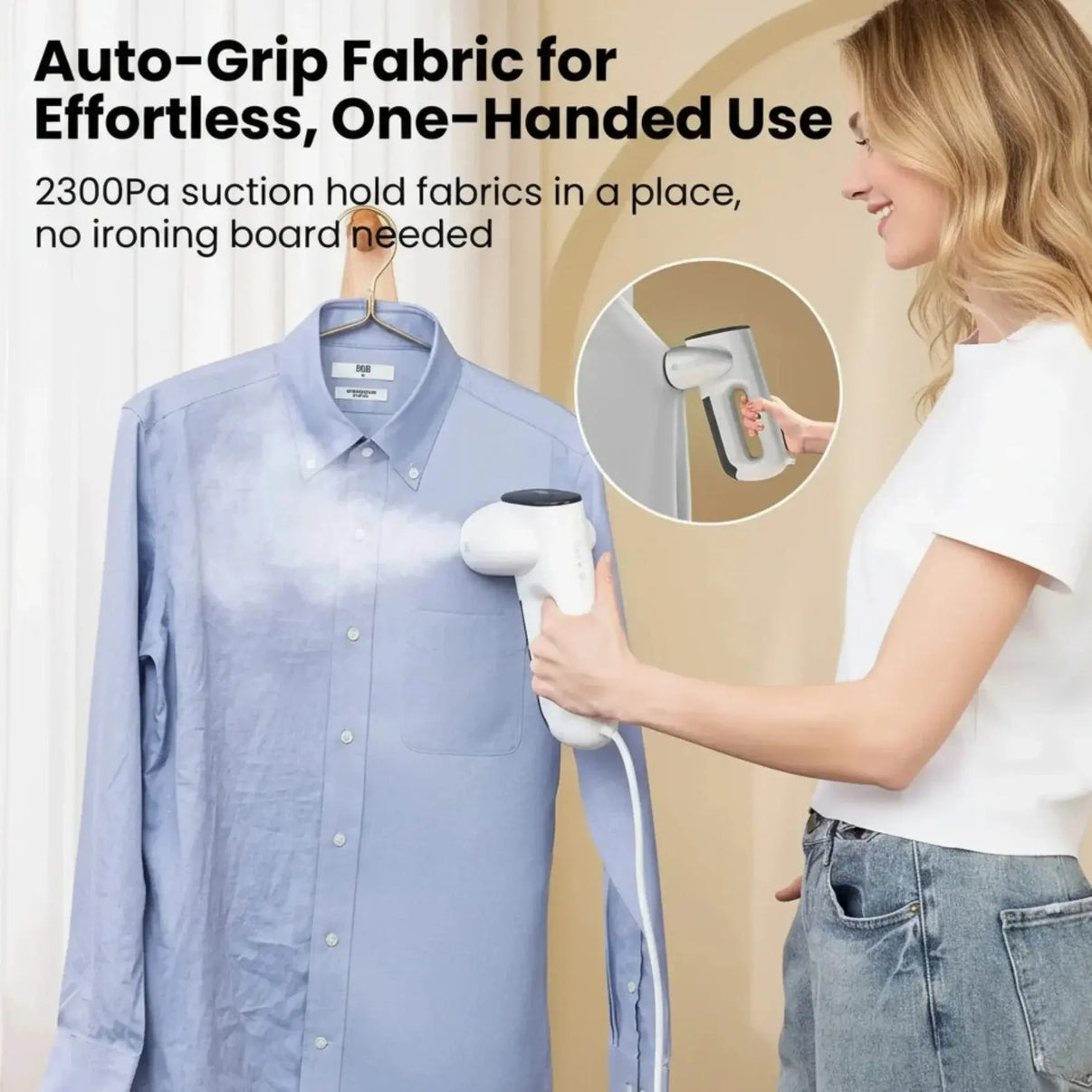 Snuffly® Magic 1 Vacuum Steamer for Clothes