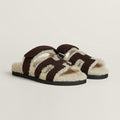 CHYPRE SANDALS TEDDY CHOCOLATE
