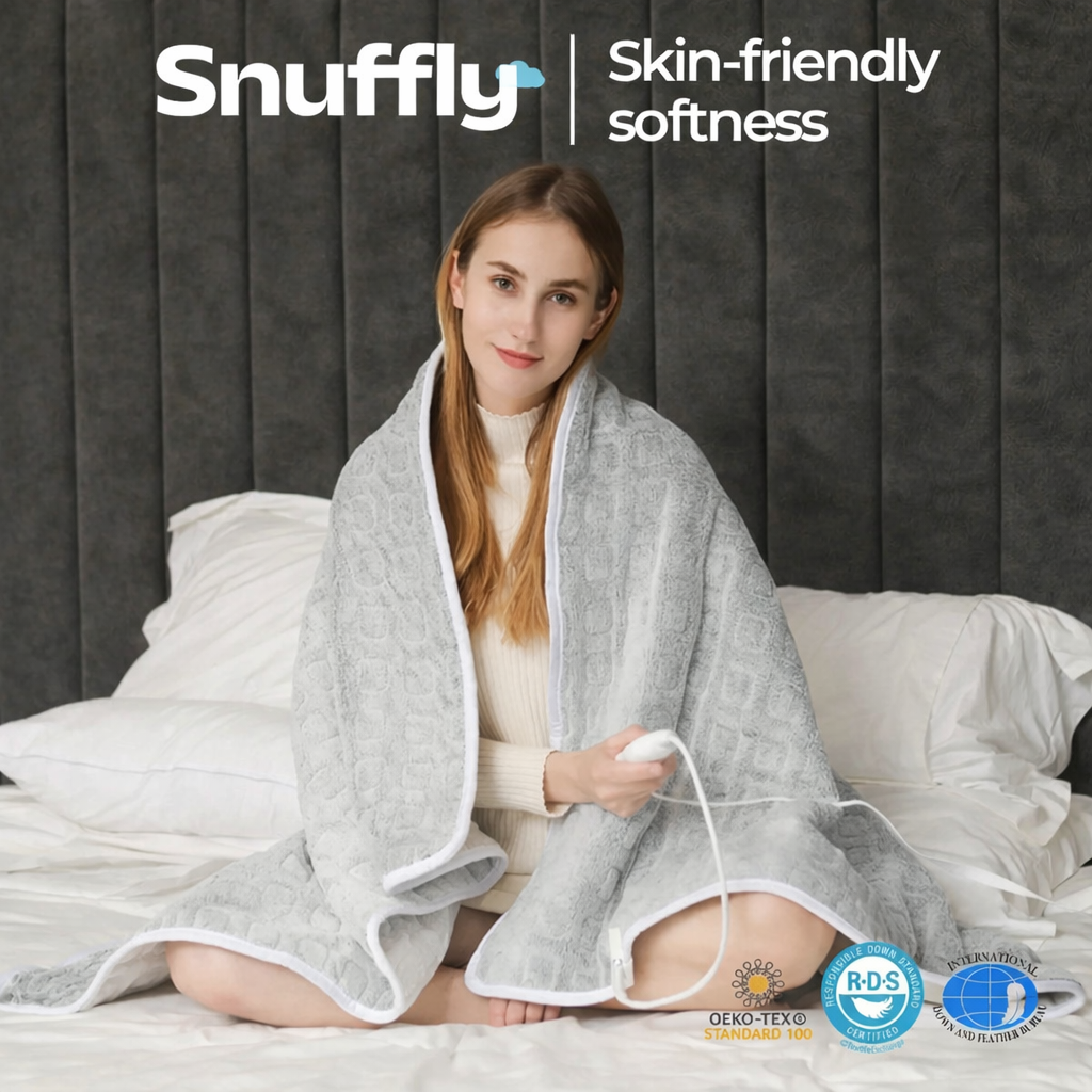 Snuffly® Weighted Heating Comfort Blanket